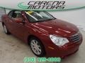 2008 Inferno Red Crystal Pearl Chrysler Sebring Limited Convertible  photo #1