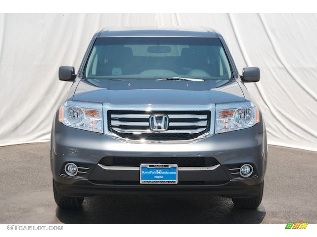 2015 Pilot EX - Modern Steel Metallic / Gray photo #2