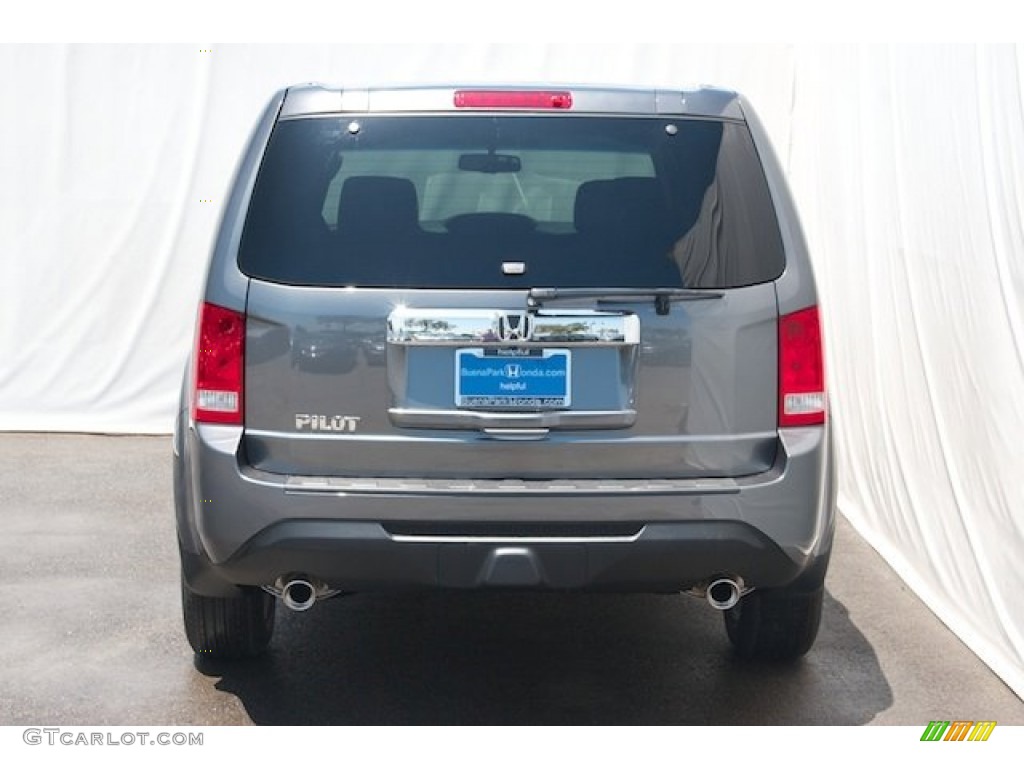 2015 Pilot EX - Modern Steel Metallic / Gray photo #6