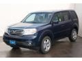 2015 Obsidian Blue Pearl Honda Pilot EX-L  photo #3