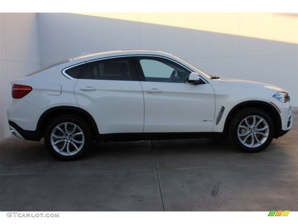 Alpine White 2015 BMW X6 xDrive35i Exterior Photo #100389905