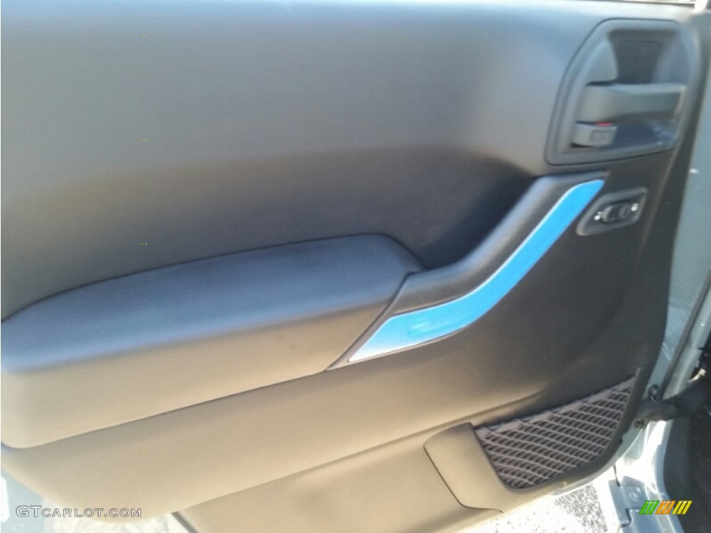 2015 Wrangler Unlimited Sport 4x4 - Anvil / Black photo #8