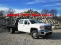 Summit White 2015 GMC Sierra 3500HD Work Truck Crew Cab 4x4 Flat Bed