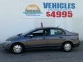 Polished Metal Metallic - Civic Hybrid Sedan Photo No. 5