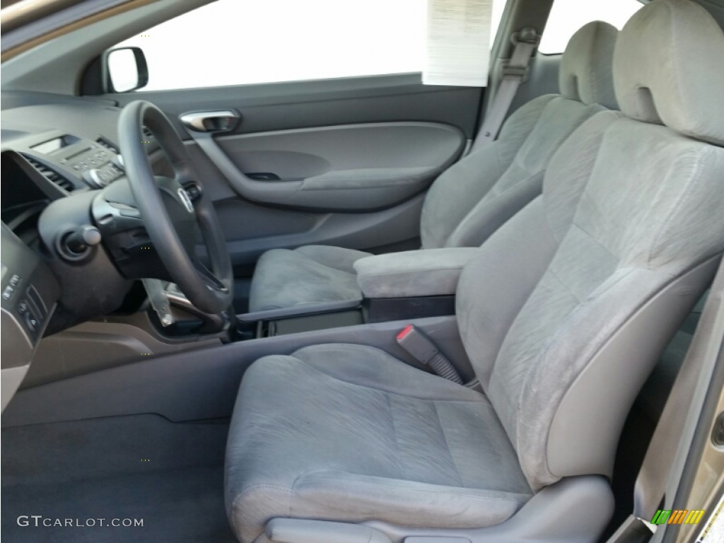 Gray Interior 2006 Honda Civic Lx Coupe Photo 100397906
