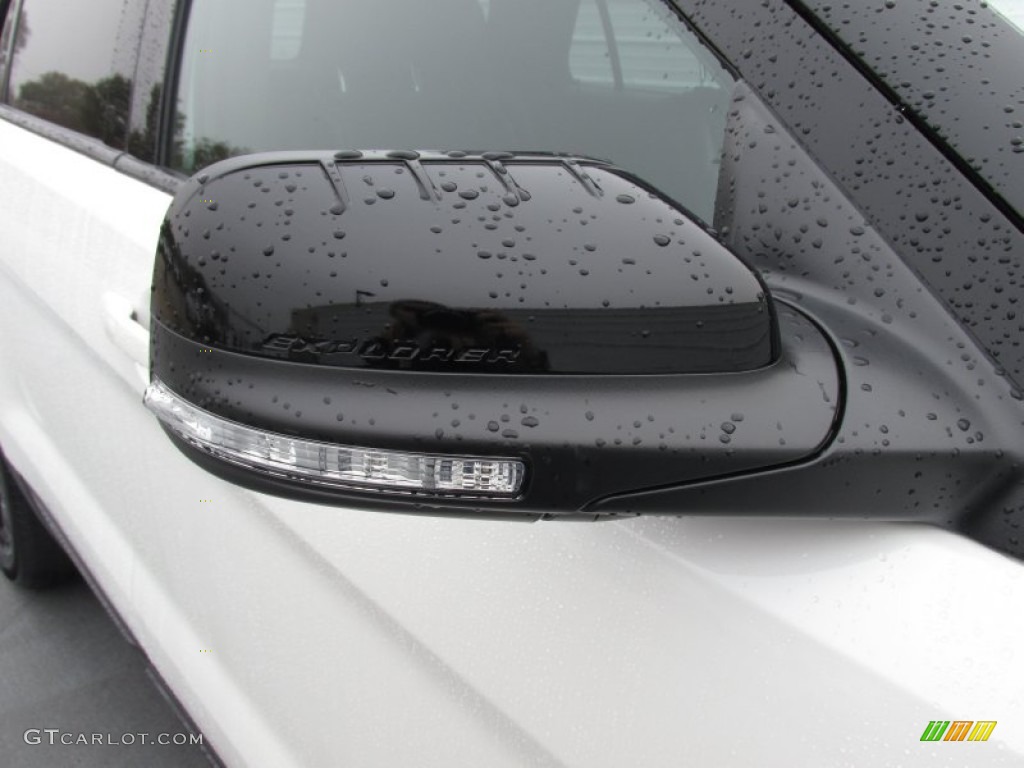 2015 Explorer Sport 4WD - White Platinum / Sport Charcoal Black/Sienna photo #23