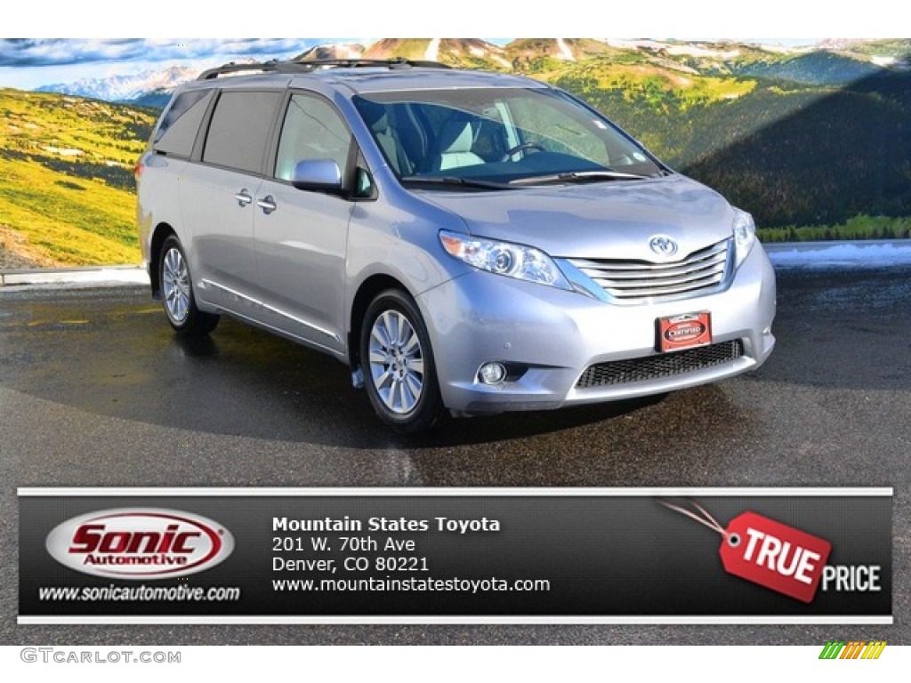 Silver Sky Metallic Toyota Sienna