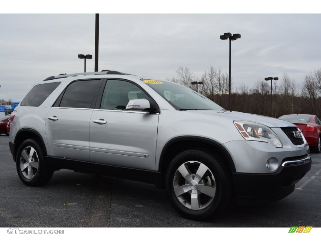 Quicksilver Metallic 2010 GMC Acadia SLT Exterior Photo #100403360