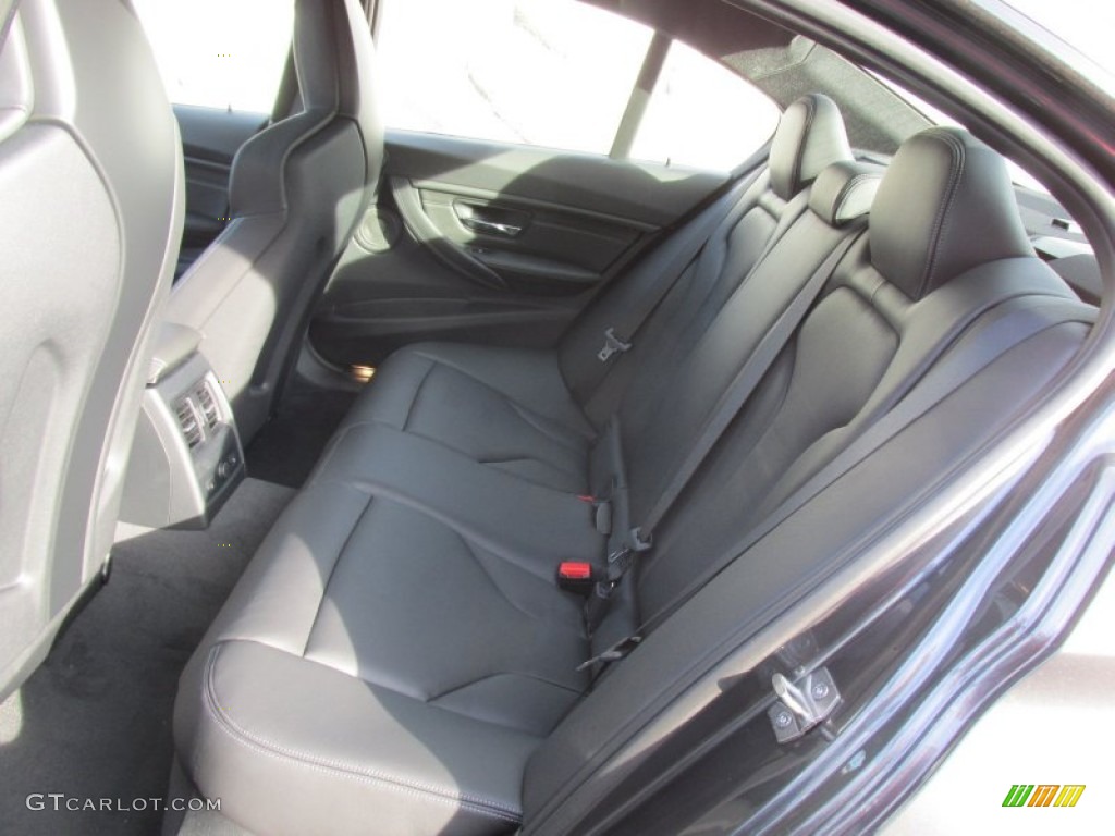 Black Interior 2015 BMW M3 Sedan Photo #100403672
