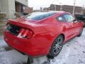 2015 Race Red Ford Mustang EcoBoost Premium Coupe  photo #8
