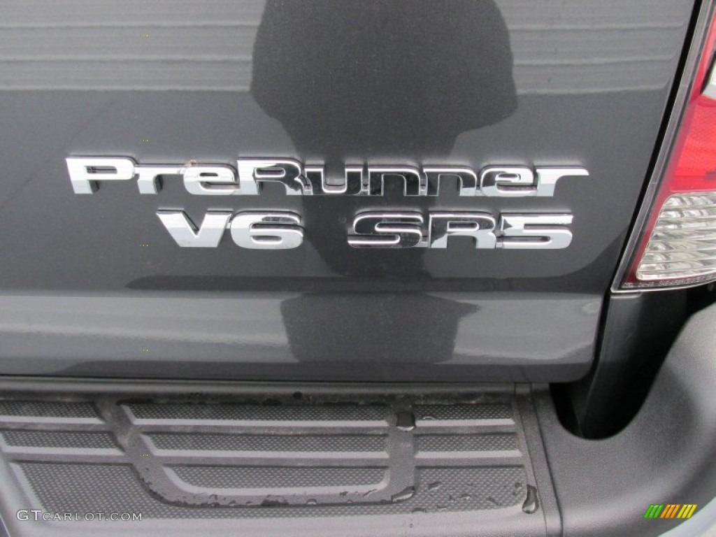 2015 Tacoma V6 PreRunner Double Cab - Magnetic Gray Metallic / Graphite photo #15