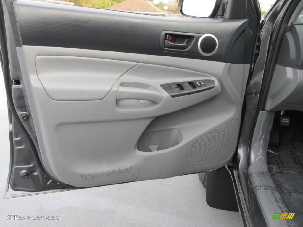 2015 Tacoma V6 PreRunner Double Cab - Magnetic Gray Metallic / Graphite photo #20