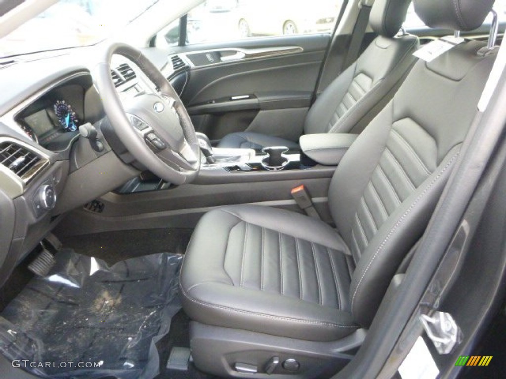 2015 Fusion SE - Magnetic Metallic / Charcoal Black photo #17