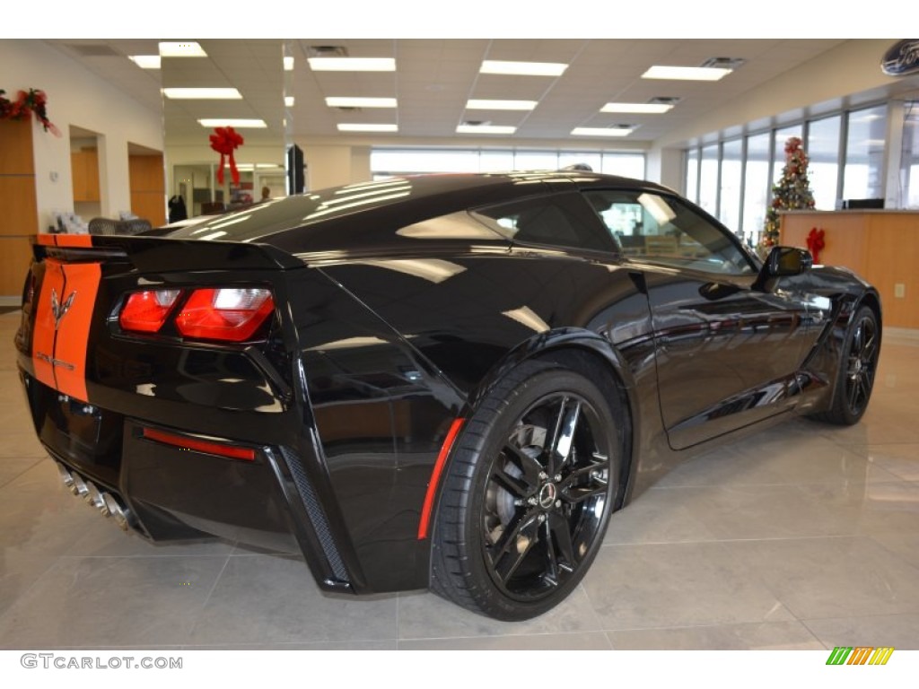 Black 2014 Chevrolet Corvette Stingray Coupe Z51 Exterior Photo #100404782