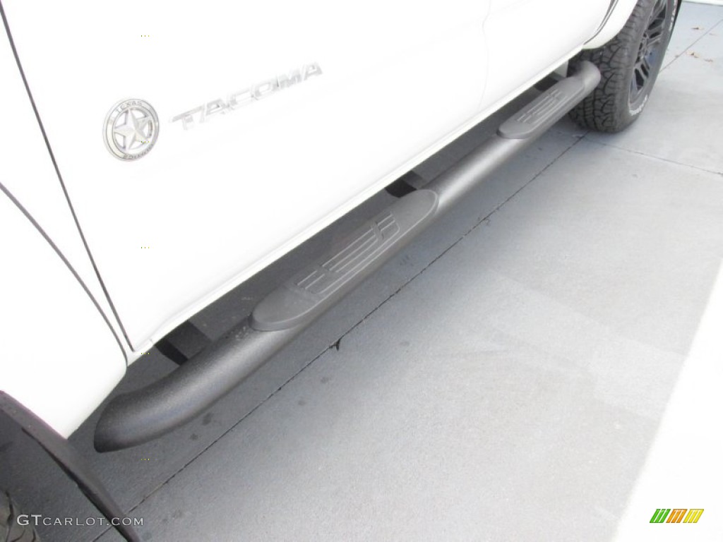 2015 Tacoma V6 PreRunner Double Cab - Super White / Graphite photo #12
