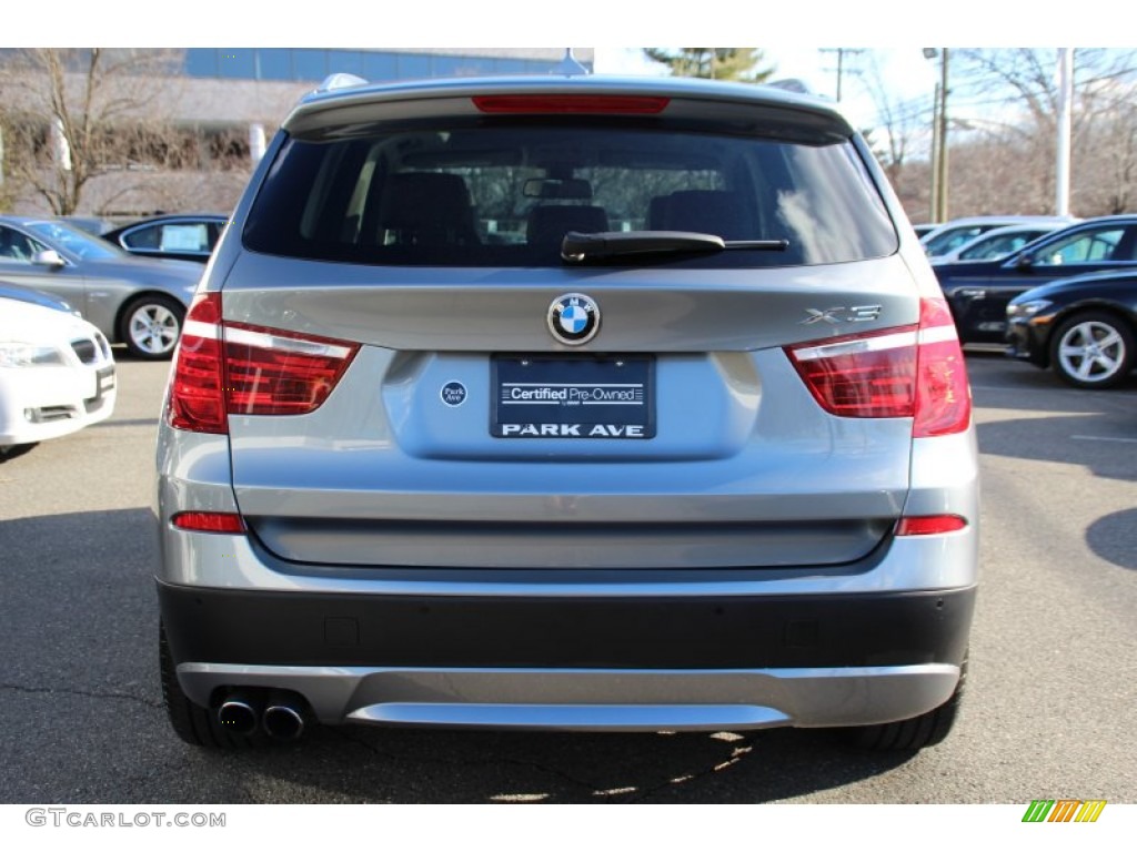 2013 X3 xDrive 28i - Space Gray Metallic / Black photo #4