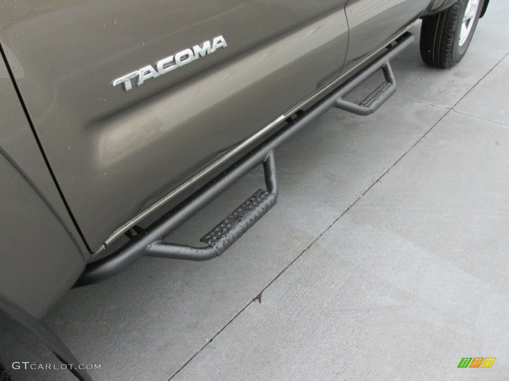 2015 Tacoma V6 Double Cab 4x4 - Pyrite Mica / Graphite photo #12
