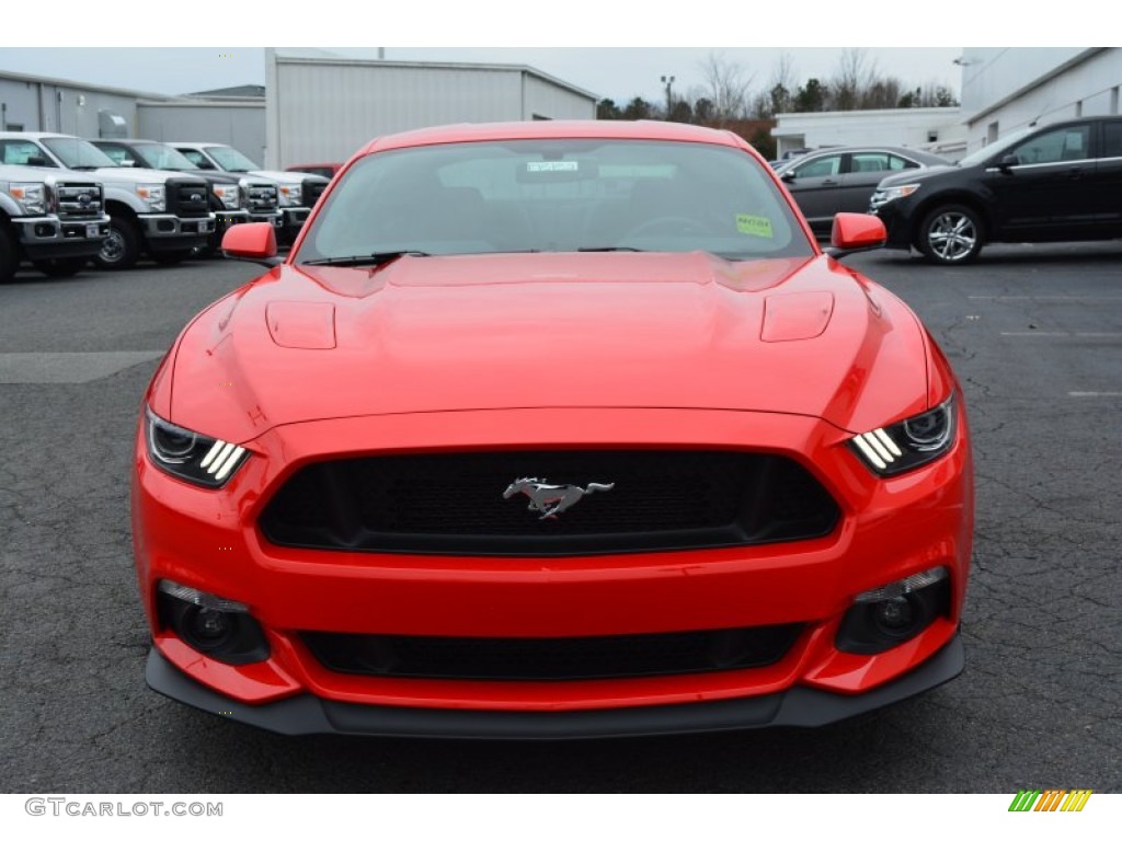 2015 Mustang GT Premium Coupe - Race Red / Ebony photo #4
