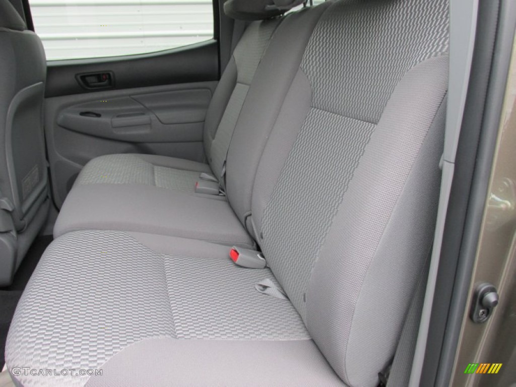 2015 Toyota Tacoma V6 Double Cab 4x4 Rear Seat Photos