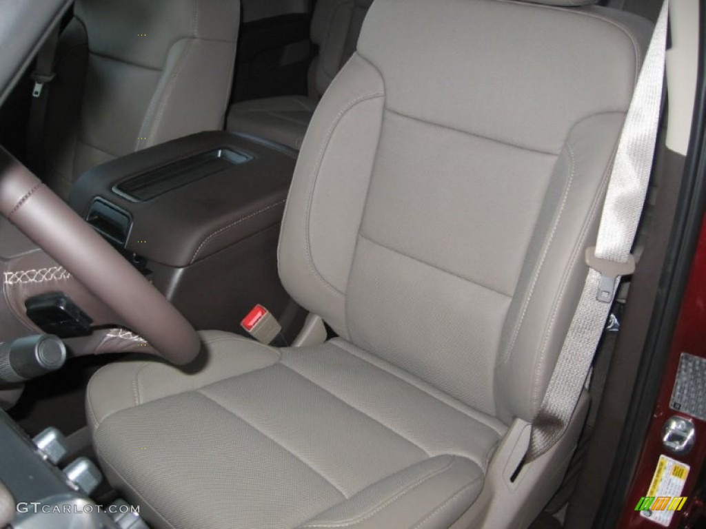 2015 Silverado 3500HD LTZ Crew Cab Dual Rear Wheel 4x4 - Deep Ruby Metallic / Cocoa/Dune photo #8