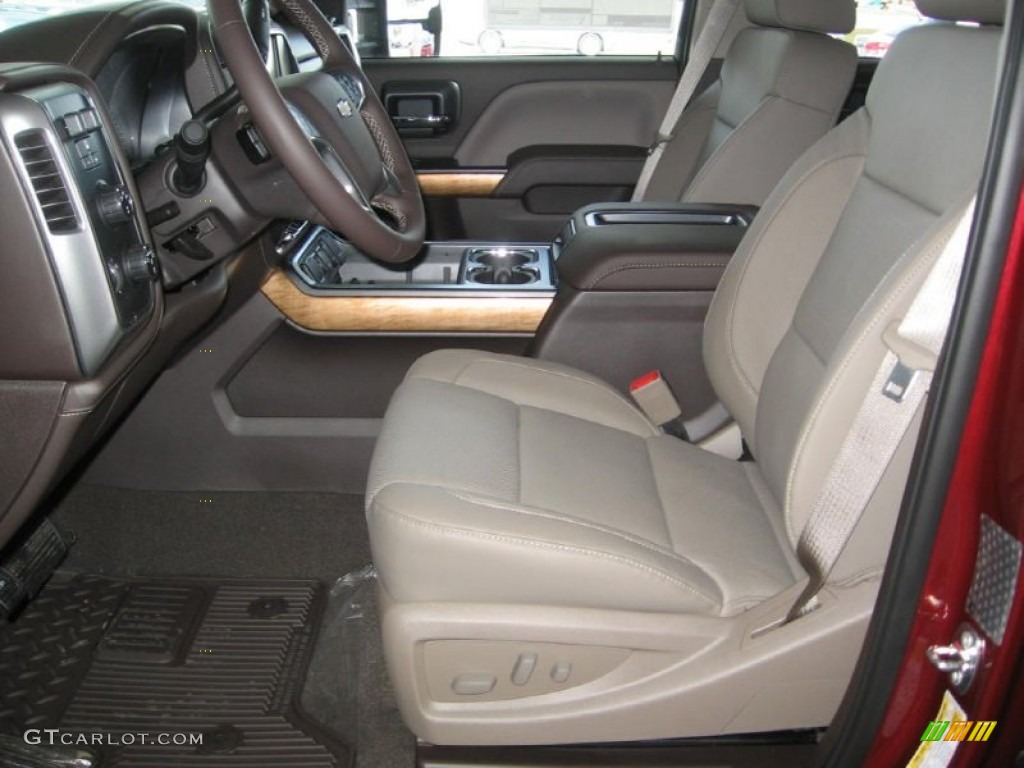 2015 Silverado 3500HD LTZ Crew Cab Dual Rear Wheel 4x4 - Deep Ruby Metallic / Cocoa/Dune photo #10
