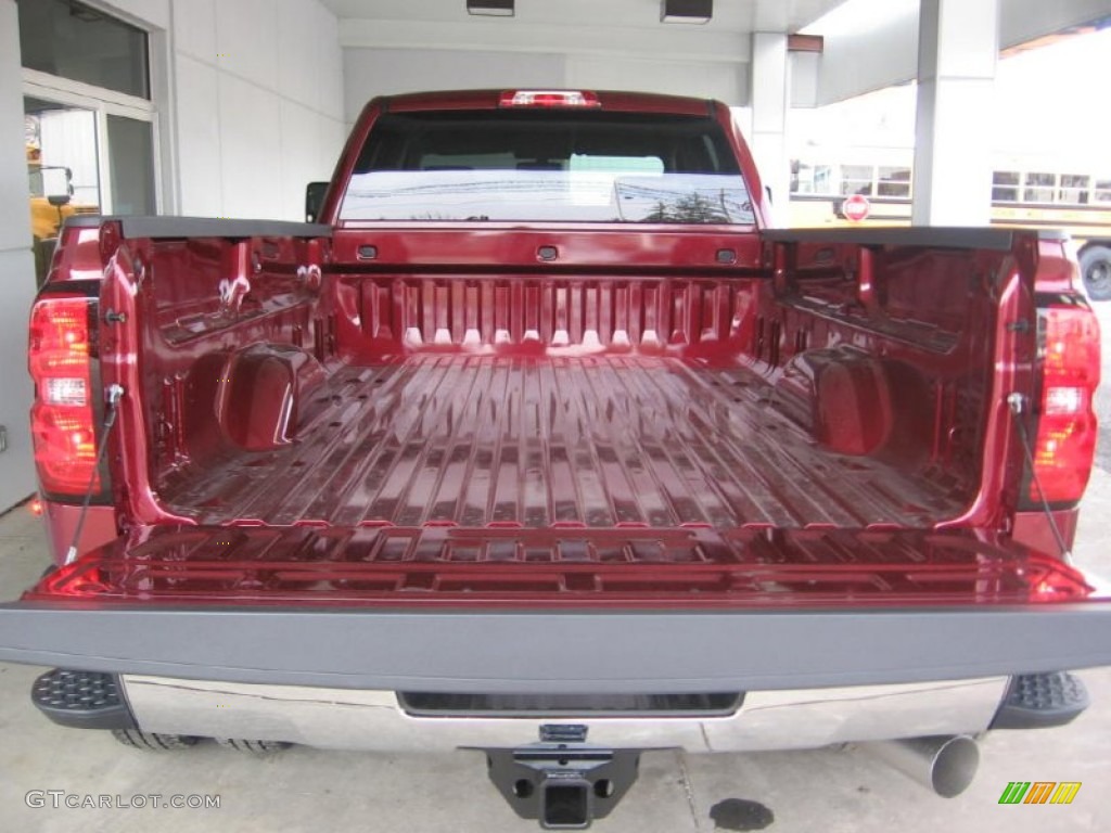 2015 Silverado 3500HD LTZ Crew Cab Dual Rear Wheel 4x4 - Deep Ruby Metallic / Cocoa/Dune photo #17