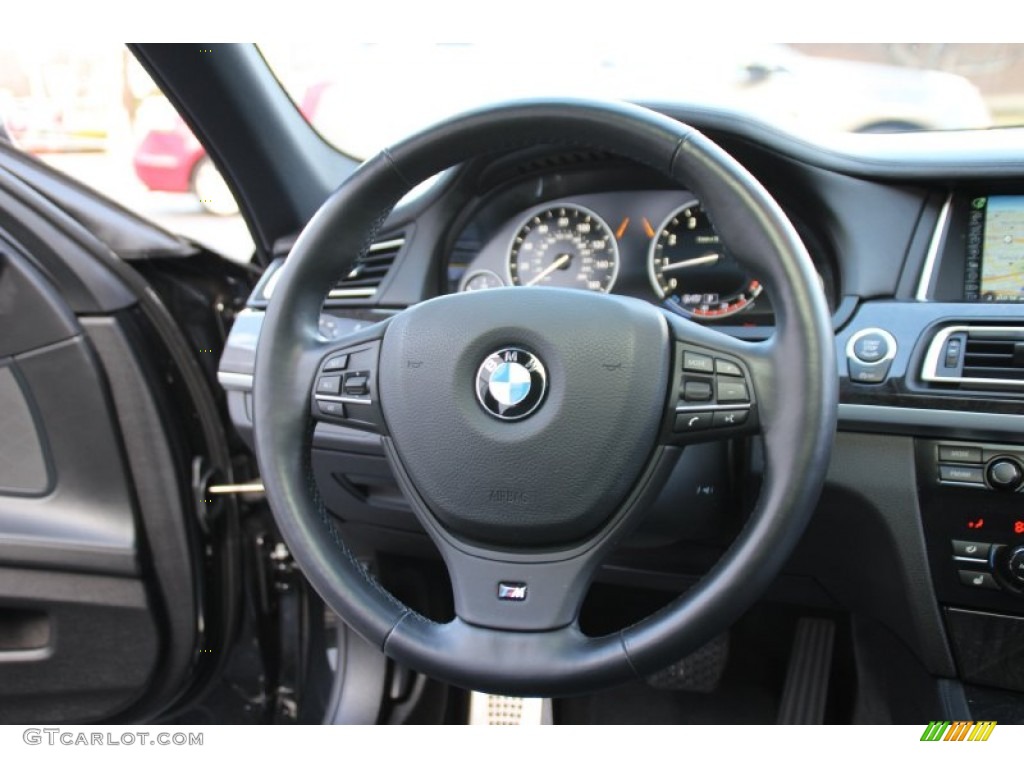 2013 7 Series 750Li xDrive Sedan - Black Sapphire Metallic / Black photo #16