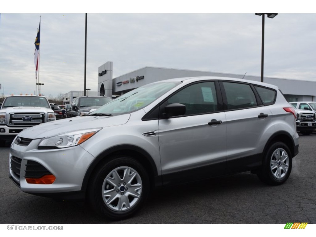 Ingot Silver Metallic 2015 Ford Escape S Exterior Photo #100408997