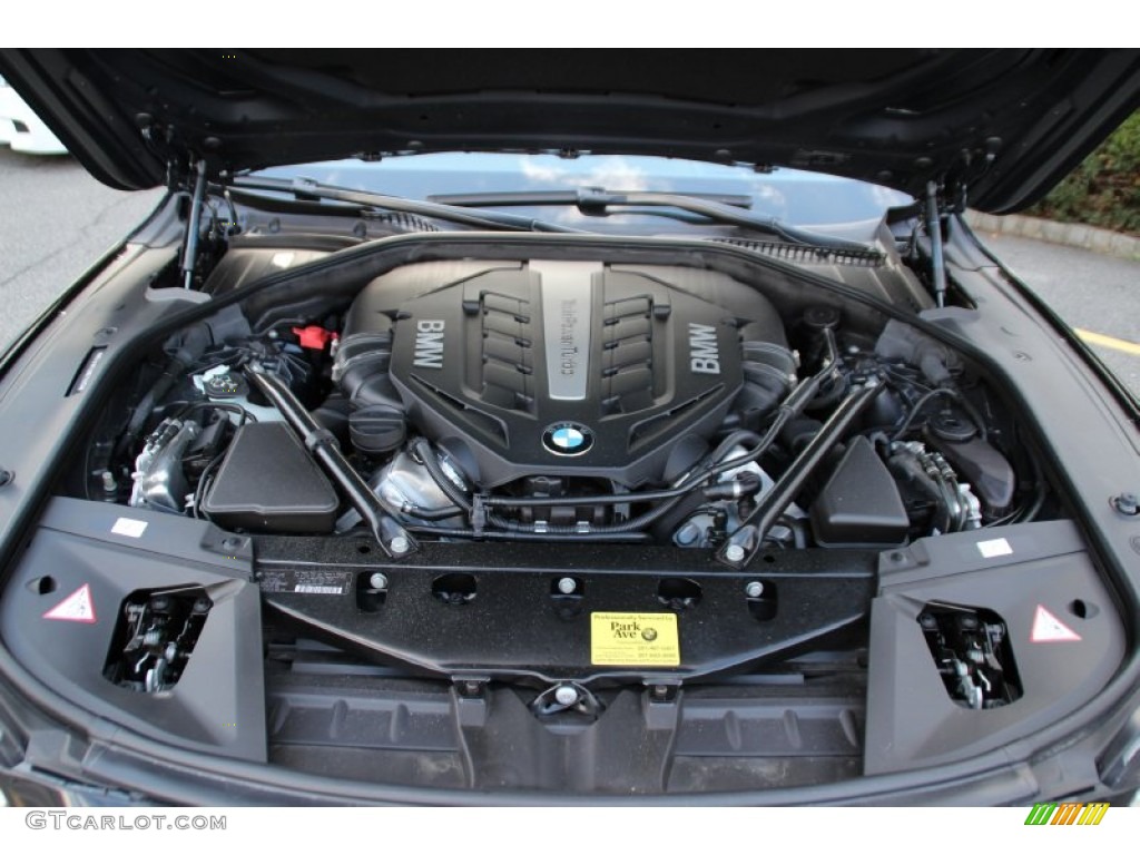 2013 7 Series 750Li xDrive Sedan - Black Sapphire Metallic / Black photo #27