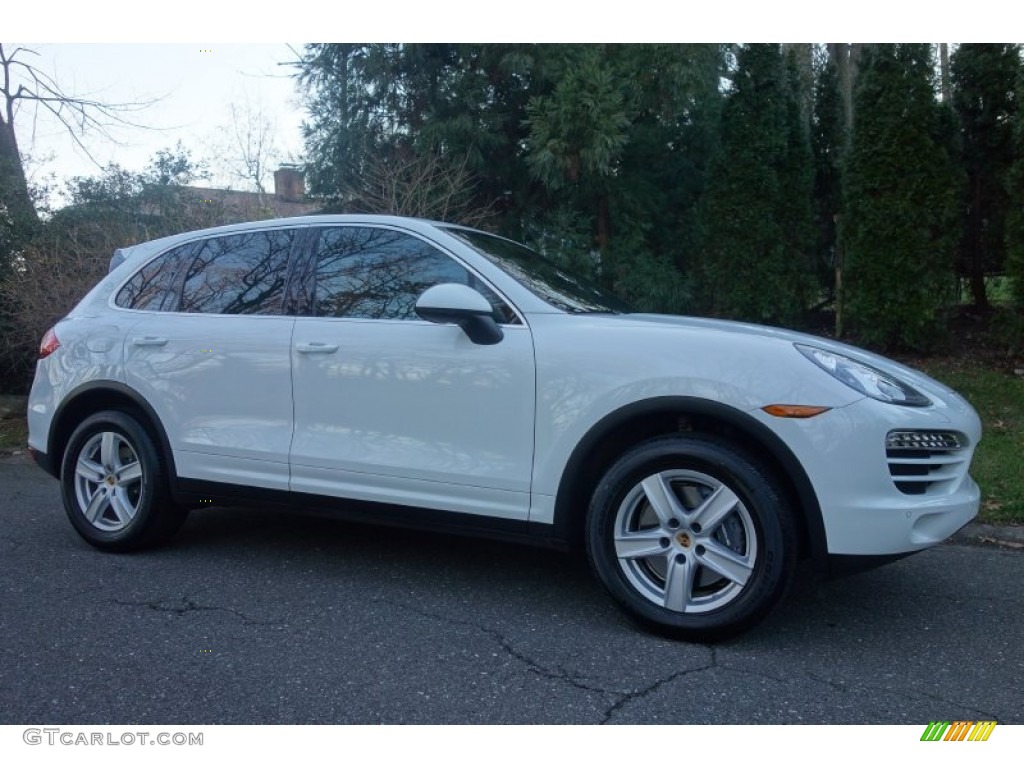 2014 Cayenne  - White / Espresso/Cognac Natural Leather photo #8