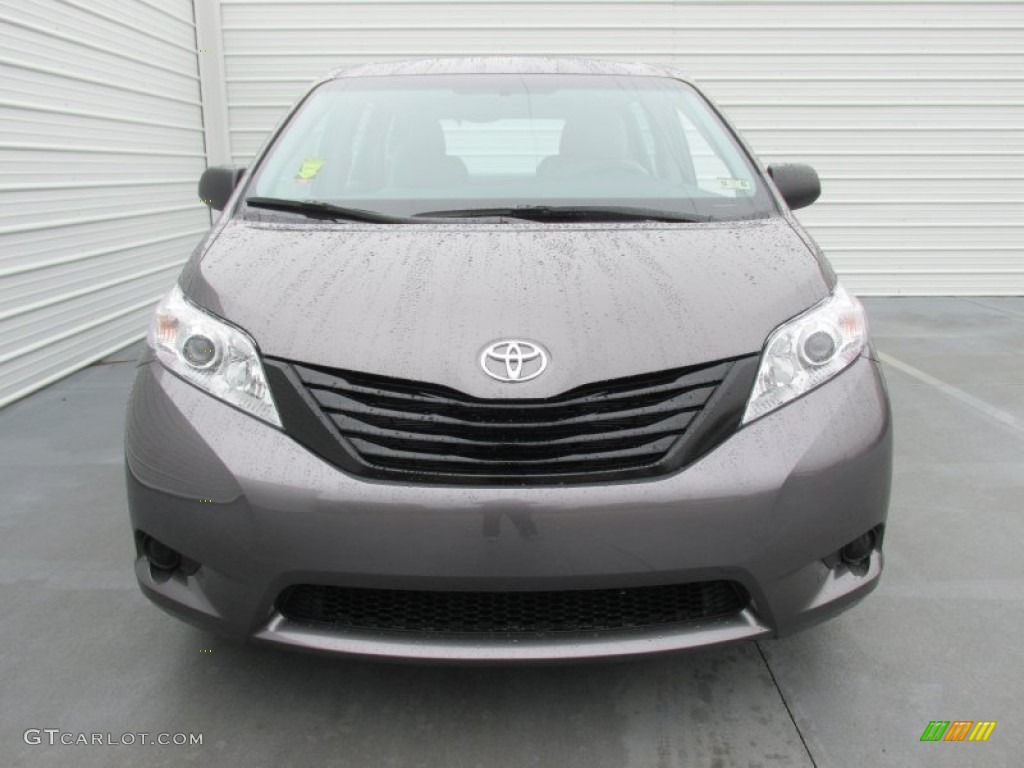 Predawn Gray Mica 2015 Toyota Sienna L Exterior Photo #100410125