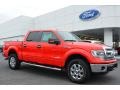 Race Red 2014 Ford F150 XLT SuperCrew 4x4 Exterior