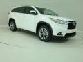 Blizzard Pearl White - Highlander XLE AWD Photo No. 4