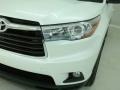 Blizzard Pearl White - Highlander XLE AWD Photo No. 8