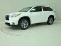 Blizzard Pearl White - Highlander XLE AWD Photo No. 9