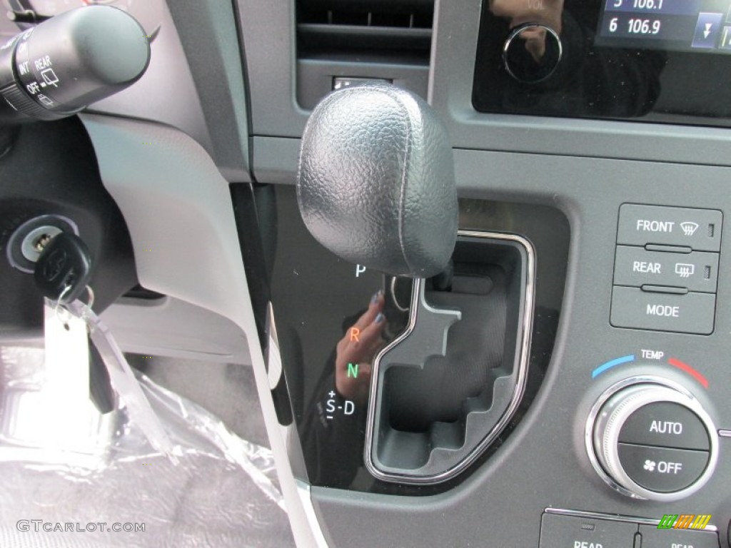 2015 Toyota Sienna L 6 Speed ECT-i Automatic Transmission Photo #100410575