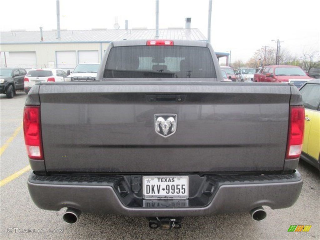 2014 1500 Express Quad Cab - Mineral Gray Metallic / Black/Diesel Gray photo #9