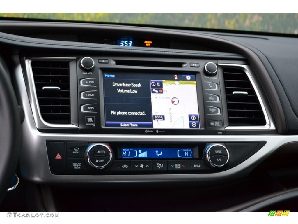 2015 Toyota Highlander Hybrid Limited AWD Controls Photos