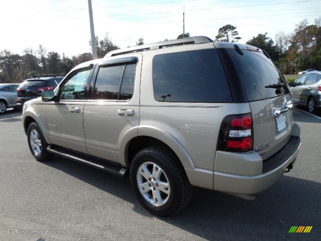 2007 Explorer XLT - Pueblo Gold Metallic / Camel photo #3