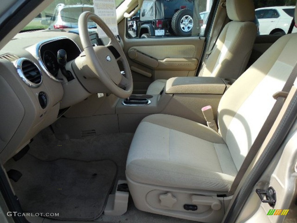 2007 Explorer XLT - Pueblo Gold Metallic / Camel photo #4