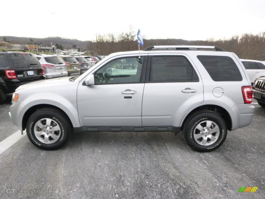 2012 Escape XLT 4WD - Ingot Silver Metallic / Charcoal Black photo #3