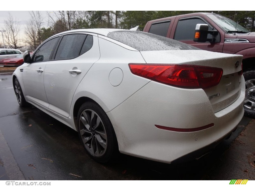 Snow White Pearl 2014 Kia Optima SX Exterior Photo #100417577