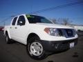 2012 Avalanche White Nissan Frontier S Crew Cab  photo #1