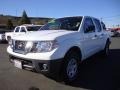 2012 Avalanche White Nissan Frontier S Crew Cab  photo #3