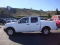 2012 Avalanche White Nissan Frontier S Crew Cab  photo #4