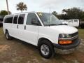 Summit White - Express 3500 Passenger Extended LT Photo No. 10