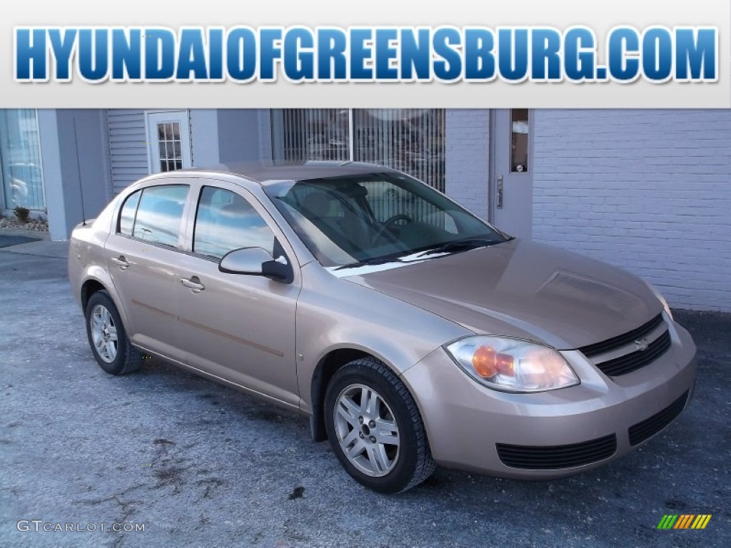 2006 Cobalt LT Sedan - Sandstone Metallic / Neutral photo #1