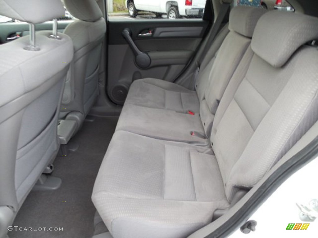 2009 CR-V EX - Taffeta White / Gray photo #5