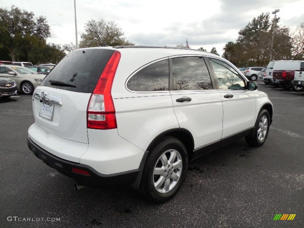 2009 CR-V EX - Taffeta White / Gray photo #9