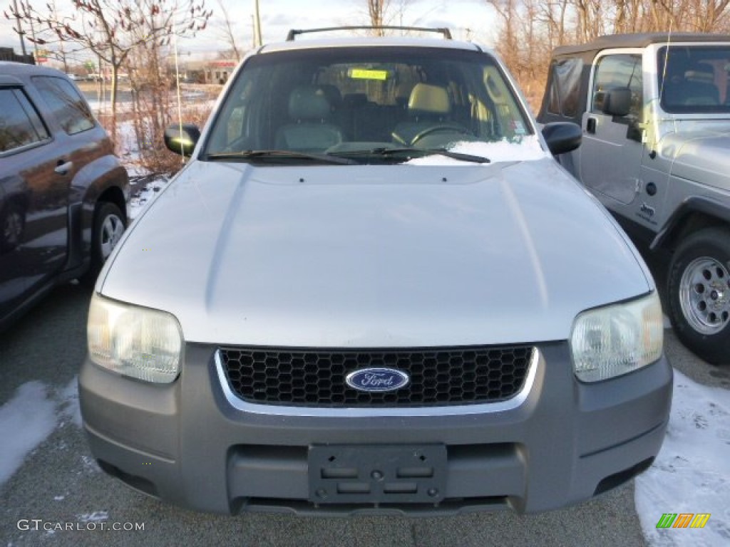 2002 Escape XLT V6 - Satin Silver Metallic / Medium Graphite photo #5